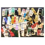 Matchbook covers collection/accumulation in a box