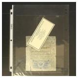 US Stamps Tobacco Tinfoil Hicks TF1-5