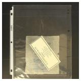 US Stamps Tobacco Tinfoil Hicks TF1-13