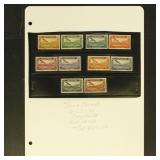 Syria Stamps #C57-C66 Mint LH Complete Set CV $275