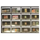 Spanish Colonies Stamps on dealer cards CV $886