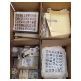 US Stamps Used Accumulation, tens of thousands of