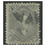 US Stamps #78 Used with perf faults CV $400