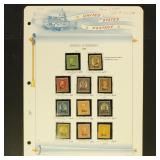 US Stamps #658-679 Mint H/NH on White Ace Pages CV