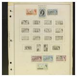 Bermuda Stamps Mint Hinged and Used on Pages, incl
