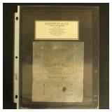 US Stamps Tobacco Tinfoil Hicks TF4-10