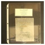 US Stamps Tobacco Tinfoil Hicks TF5-13