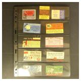 US Stamps Western Union Telegraph Co. advertising