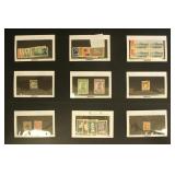 Europe Stamps on dealer cards CV $1,064