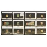 India Stamps on dealer cards CV $414