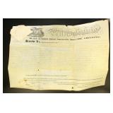 US Documents (1836, 1845, 1850) Pennsylvania Inden