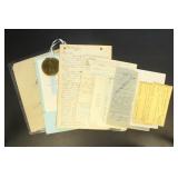 Documents and Ephemera Customs documents collectio