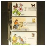 US Stamps 15 Melissa (Mem) Fox Hand Painted First