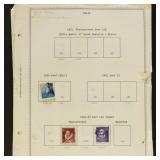 Spain Stamps 1950s-1960s Used on Pages
