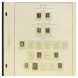 US Stamps 1850s-1860s Mint & Used collection balan