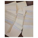 100+ Stockpages Used, some with writing , some ton