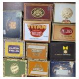 Cigar Boxes in Bankers Box group of 11, better box