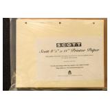 Scott Blank Pages, 8.5x11" Printer paper (3-hole p