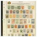 Bolivia Stamps Mint and Used on Variety of Pages,