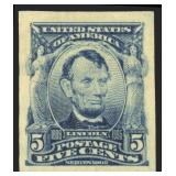 US Stamps #315 Mint Hinged XF-90 with PSE SMQ $400