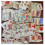 Cigarette Cards 300+ Flags of the World, various c