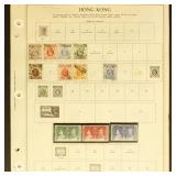 Hong Kong Stamps Mint and Used on Variety of Pages