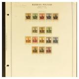 German WWI Occupation Stamps Mint Hinged Collectio
