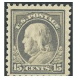 US Stamps #437 Mint LH perf 10 1914 Frankl CV $120