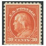 US Stamps #439 Mint Disturbed Original Gum CV $225