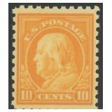 US Stamps #433 Mint NH reperforated at lef CV $100