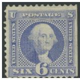 US Stamps #115 Mint No Gum with straight CV $1,050