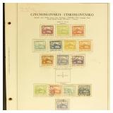 Czechoslovakia Stamps Mint and Used on Variety of