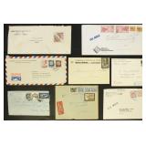 Worldwide Postal History small group of covers, mo