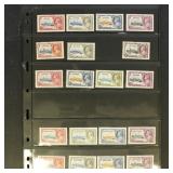 British Empire 1935 Omnibus Issue Mint and Used Pa