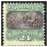 US Stamps #120 Mint OG w/ PSE Cert CV $8,000