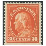 US Stamps #420 Mint NH 1914 Franklin CV $250