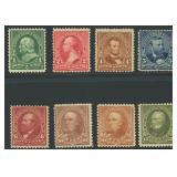 US Stamps #279-284 Mint HR 1897-1903 set CV $601