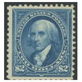 US Stamps #277 Mint HR with thins & adhesi CV $900