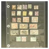 Worldwide Stamps Better Issues on pages, small fau