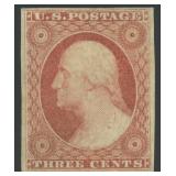 US Stamps #11 Mint Disturbed Original Gum CV $250