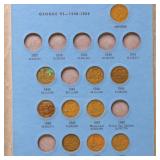 Canada Coins 2 Silver Quarters plus some Pennies a