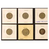 US Coins Nickels Group, includes 10 Liberty Nickel