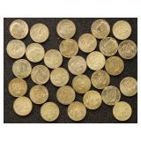 US Coins 30 1965-1970 40% Silver Kennedy Half Doll