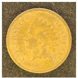 US Coins 1872 Indian Head Cent, circulated