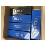 Supplies 5 PCGS Plastic Graded Coin Holders, each