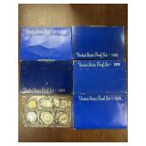 US Coins Silver Proof and Mint Sets including 1 x