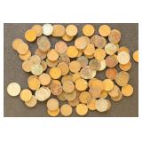 US Coins Lot of Indian Head and Lincoln Wheat Cent