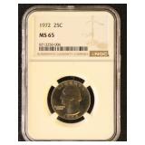 US Coins Graded Coins Lot of 6 1960s & 70s Graded