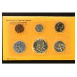 US Silver Coins 1955 Proof Set in original envelop