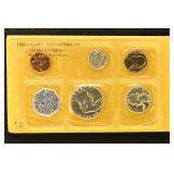 US Silver Coins 1957 Proof Set in original envelop